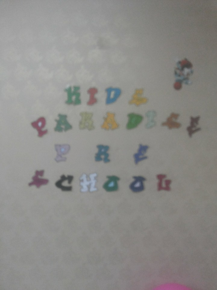 Nursery logo Kids paradise preschool