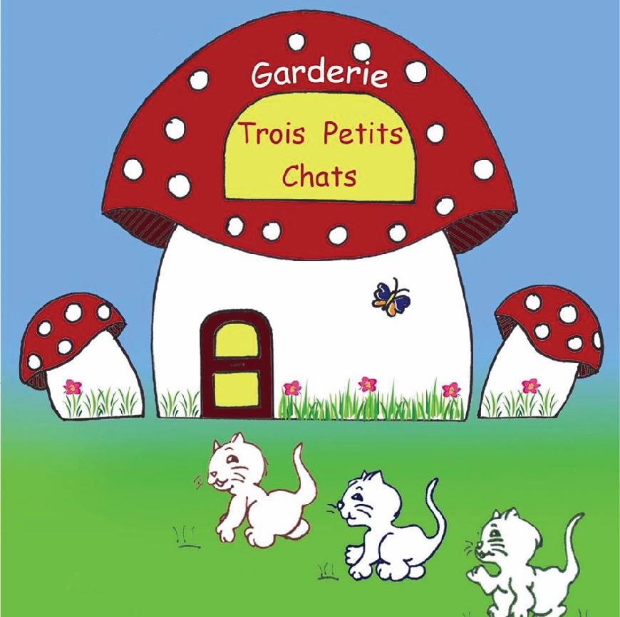 Nursery logo Trois Petits Chats