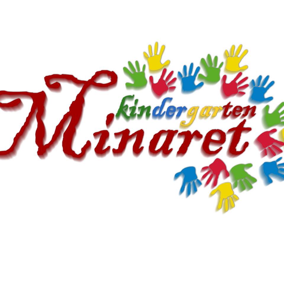 Nursery logo English minaret kindergarten