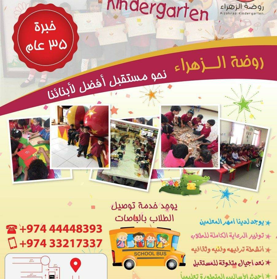 Nursery logo Alzahra Alsagheera kindergarten