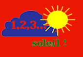 Nursery logo 1- 2- 3 Soleil