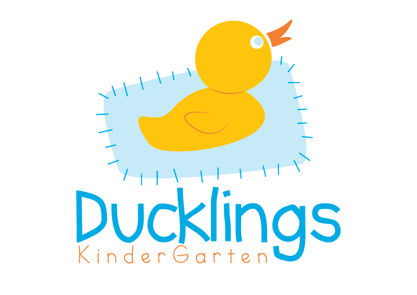 Nursery logo Ducklings Kinder garten