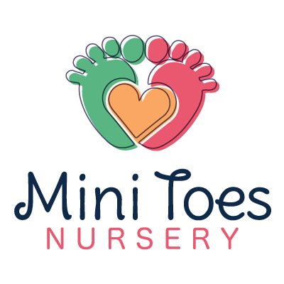 Nursery logo Mini toes nursery