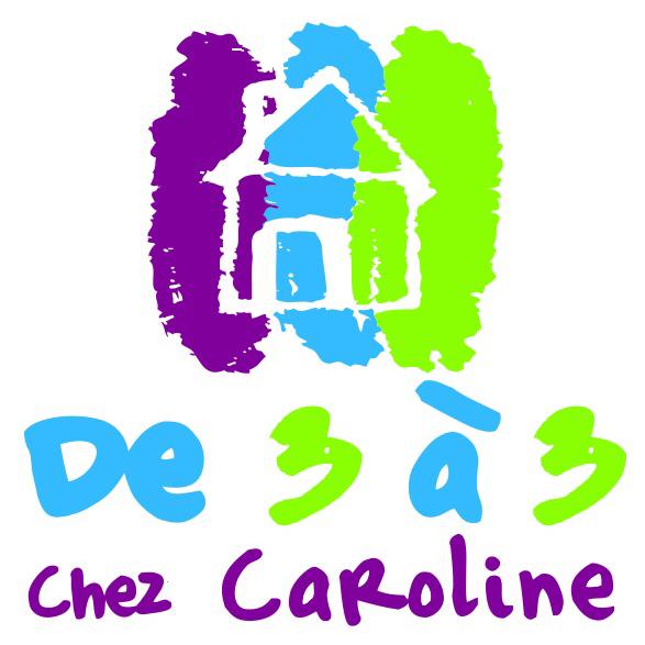 Nursery logo De 3 a 3 chez Caroline